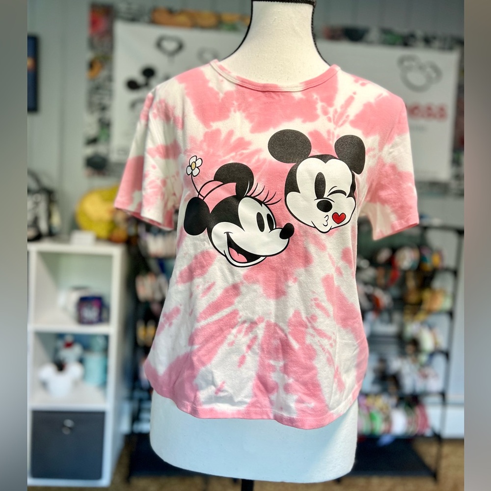 Disney Mickey And Minnie Tie dye short sleeve T-shirt - Picture 3 of 6